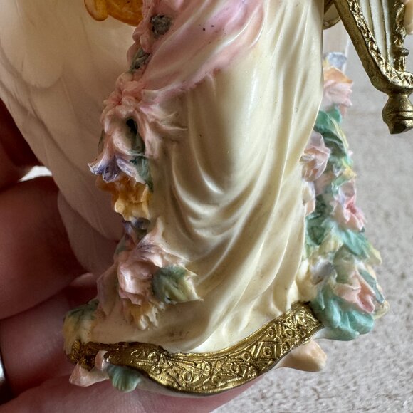 1999 Bradford Editions Serenity's Song Symphony of Angels Ornament - Picture 4 of 8